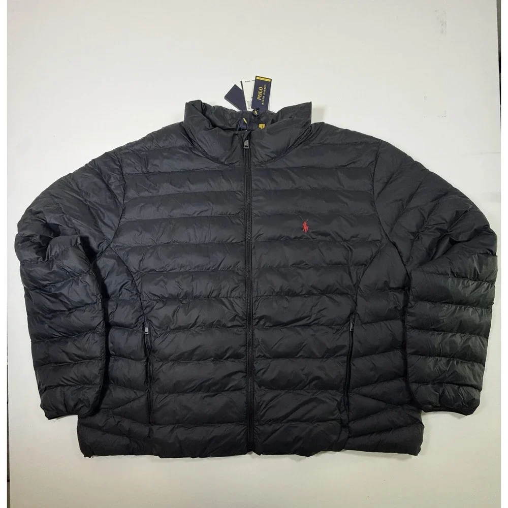 Polo Ralph Lauren Puffer Performance Jacket Coat Navy Men's Size 4XB NWT $248